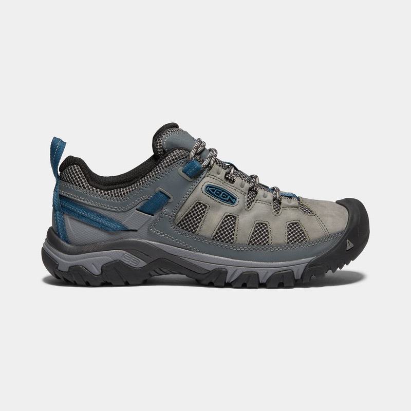 Zapatos Trekking Keen Targhee Vent Para Hombre Verdes Claro/Azules - Zapatos Keen Mexico (263907-TRU